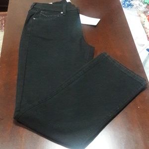 Woman black jeans